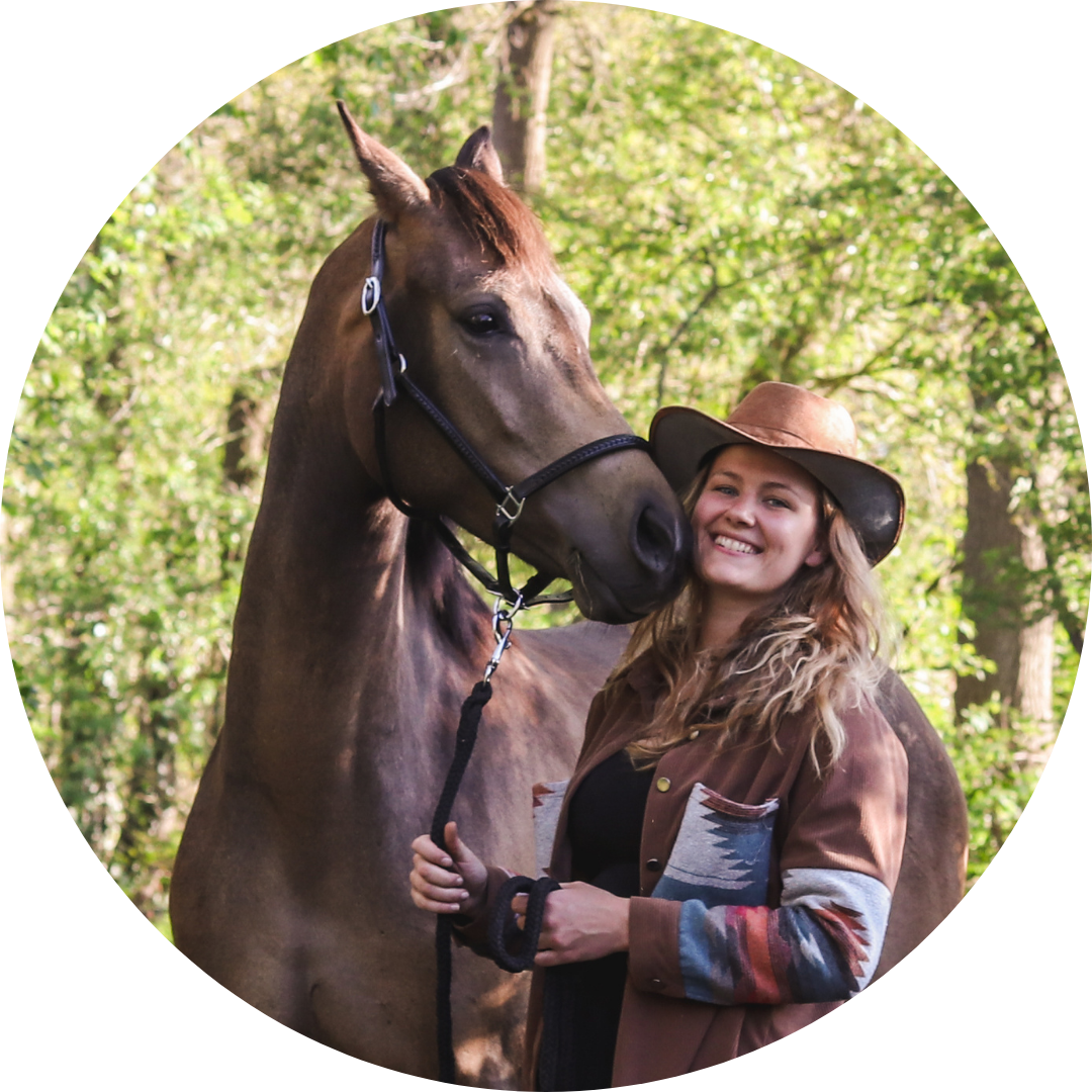 Leonie met haar paard